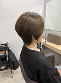 ＊大人ショートボブ/オリーブカラー/透明感カラー/仁井亮