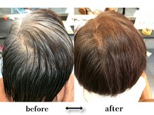 ヘアーブティック 美容室さいとうの雰囲気（小麦カラーのbefore after になります♪）