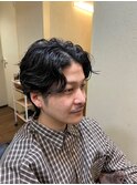 大人の色気スパイラルパーマ