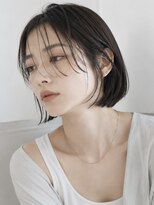 ラベストオイケ(LOVEST OIKE) 【LOVESTOIKE】透明感ショートボブ×シースルーバング