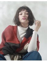 アットラブ バイ ベル(at'LAV by Belle)&nbsp;ショートバングでプチモードに☆アンニュイ切りっぱボブ Belle