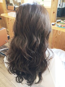 ララテラス(LaLa Terrace) ～LaLa Terrace流～ミルクティーベージュ×ウェット波ウェーブ