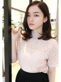 THE OSCAR myong <黒髪ミディアムヘア＞