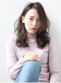 かき上げカール大人セミディ［髪質改善/池袋&目白&大塚］