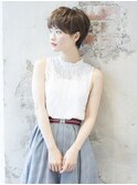 「THE C 海老名」骨格補正カット！マッシュ系ベリーショート