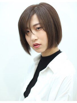 ファースト 仙台店(first) 小顔 シンプルボブ