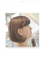 グランテテルアナ(Grand tete Luana)&nbsp;大人ボブ コンサバボブ くせ毛ボブ