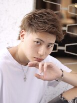 ラグーンアライブ(LAGOON ALIVE)&nbsp;メンズ/メンズカット/アップバング/眉カット/ベージュ/学割/盛岡