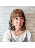 フェミニンボブスタイル
