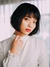 前髪ストレート&カット&Aujia(オージュア)トリートメント ￥12500
