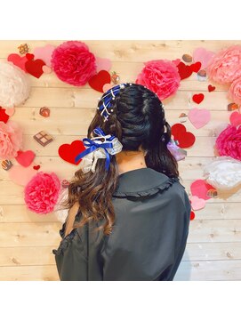 ヘアメイク エンカレッジ(HAIR MAKE encourage) ツインテール