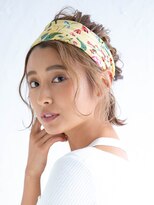 アース 小禄店(EARTH)&nbsp;大人可愛いバンダナアレンジ