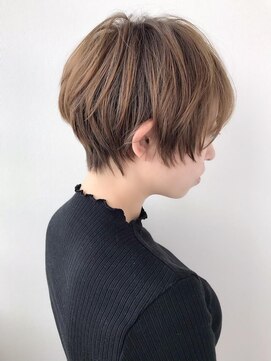 トータルビューティーハウス フラップ ミチ 野田店(total beauty house flap MICHI) 【flap MICHI島田和也】ショートハイトーンカラー