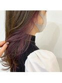 インナーカラーピンク◎