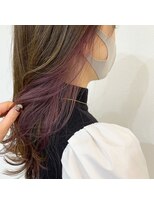 サンクチュアリ ウィズエデン 京橋店(Sanctuary with eden)&nbsp;インナーカラーピンク◎