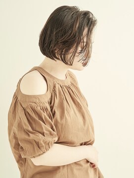 エンタク 新宿三丁目店(enntaku) マロンベージュ/Aライン/かきあげ/くすみカラー[新宿三丁目]