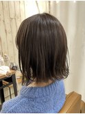 ボブ/カーキベージュ/アッシュオリーブ/アースカラー
