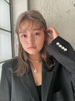 ヘアーアイストゥーレ(HAIR ICI TRE)&nbsp;ハイトーン　ブリーチ　アレンジ　ロング　担当阿知波