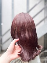 ミシェリー(misherry)&nbsp;ココアベージュ韓国風ウェーブエギョモリヨシンモリミディアム