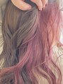 オーブ ヘアー セロ 月寒店(AUBE HAIR celo) ピンクインナーカラー