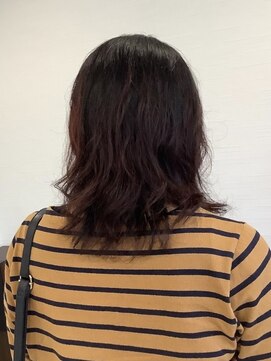 すみれ美容室 セミロング