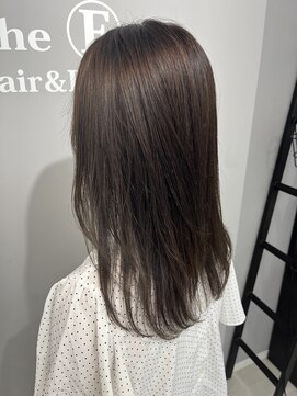 ヘアーアンドビューティーザ エフ(Hair Beauty the F) アッシュブラウン_くすみブラウン_艶髪