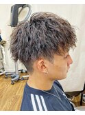 横浜メンズツイストスパイラルパーマツイストパーママッシュヘア