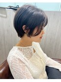 ショートカット、前髪、トリートメント