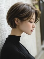 アルトリスト(Altruist Aging×HAIR&SPA)&nbsp;★ダークアッシュ大人ガーリーボブ着物似合わせカット/髪質改善