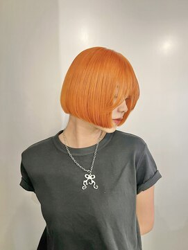 シリー(Silly) ブリーチ一回でできる【みかんオレンジ】