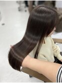 韓国くびれロング レイヤーオルチャン小顔前髪 艶髪 髪質改善