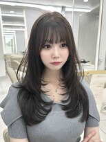 マウル 栄(MAEUL)&nbsp;似合わせレイヤーカット×透明感カラー