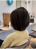 白髪/イメチェン/ホワイトブロンド/外ハネボブ/美髪/守谷