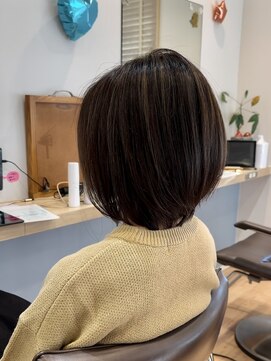 コノアラボ 守谷店(Conoah labo) 白髪/イメチェン/ホワイトブロンド/外ハネボブ/美髪/守谷