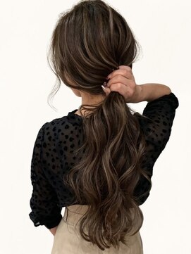 ジルブラン(JIL BLAN) ハイライトバレイヤージュダブルカラーケアブリーチ30代40代