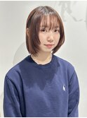 顔周りレイヤーボブカット【吉祥寺】misaki