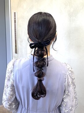 メゾンドムニ 恵比寿(Maison de MUNi) 卒業式ヘアセットメイク袴着付け