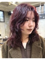 ナループロアオハナ(Nalu pu loa ohana)&nbsp;パーマレイヤーパーマウルフパーマウェーブパーマ