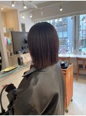 外ハネボブ ロブ ベルボブ 切りっぱなしロブ sn