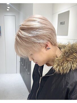 メンズペレ 渋谷(MEN'S PELE) ニュアンスパーマ/韓国マッシュ/スパイキーショート/渋谷