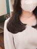【カワムラ限定】デザインカット＋矯正毛でもかかるワンカールパーマ