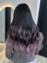 ラピス 福岡天神店(Lapis)&nbsp;パープルグラデーションブルーカラーワインレッドチェリーレッド