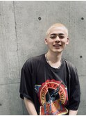 おしゃれボウズ　ハイトーン　スパイキーショート　ストリート