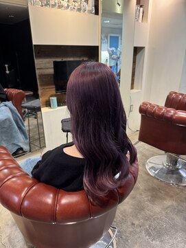 ホーミー(Homie) 人気のpurple！ブリーチで透明感♪