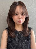 韓国レイヤー/顔周りカット/フェイスレイヤー/前髪
