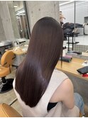 Ribbon Straight×艶感美容液care【表参道/髪質改善】