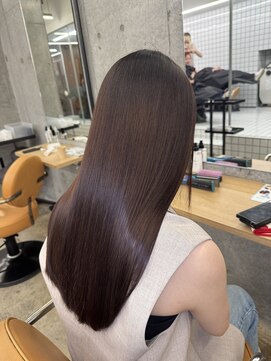 マジコ 表参道(Magico) Ribbon Straight×艶感美容液care【表参道/髪質改善】