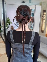 レクタ(recta)&nbsp;ヘアセット カチモリヘア シニョンスタイル 韓国風