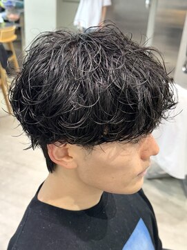 フィフス 天神大名(fifth) 天神大名メンズパーマシャドウパーマシースルーマッシュウルフ