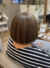 【白髪ぼかしハイライトCさんの場合】施術後